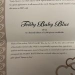 Teddy baby blue Steiff