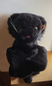 Steiff cosy panther 1980s