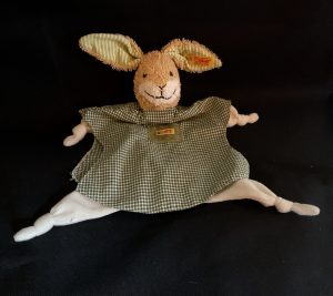 Steiff vintage rabbit comforter